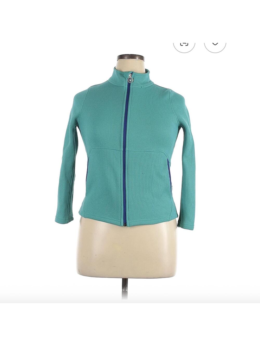 Spyder Women's Blue Track Jacket Size XL